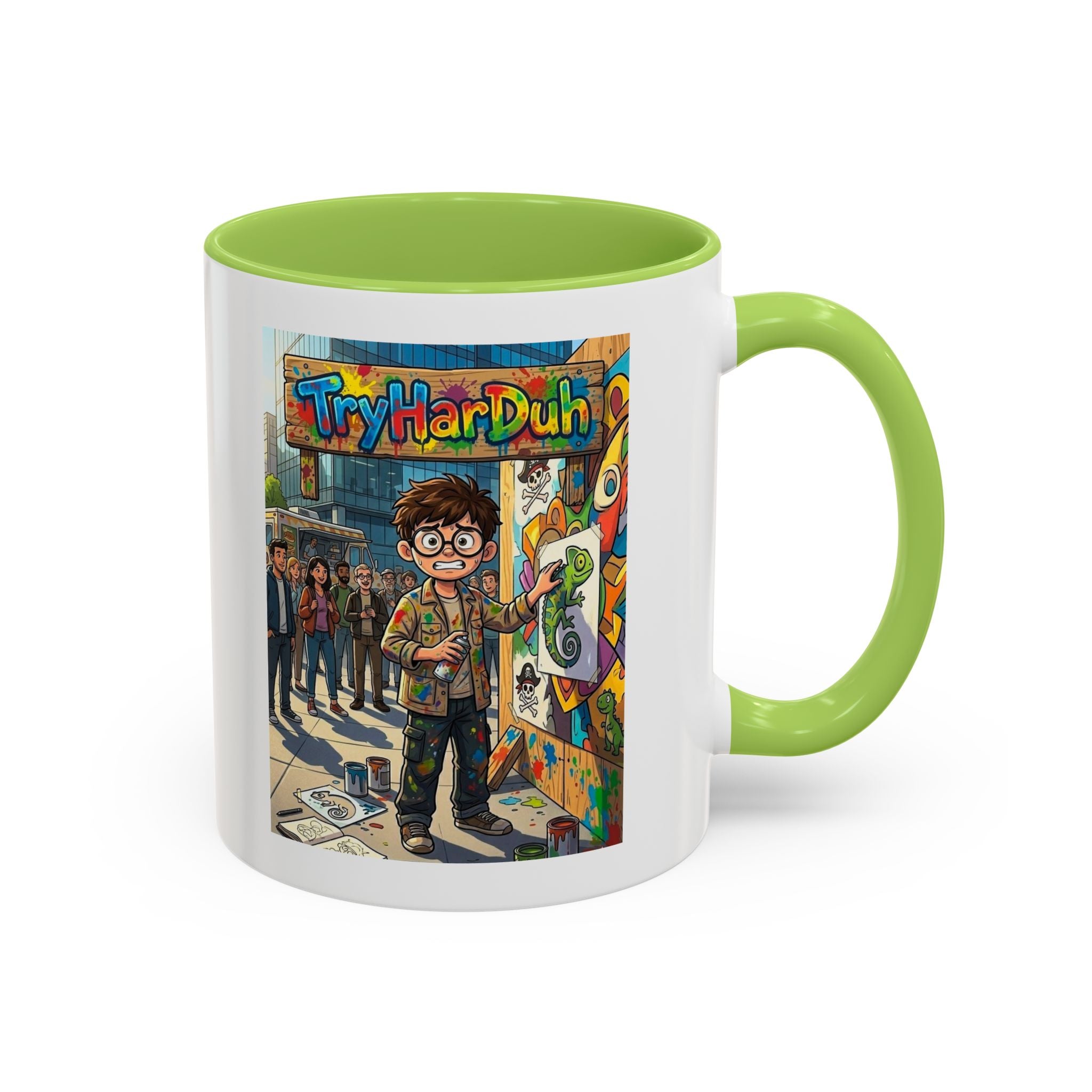 The Judged Artist Mug – Try.Har.Duh
