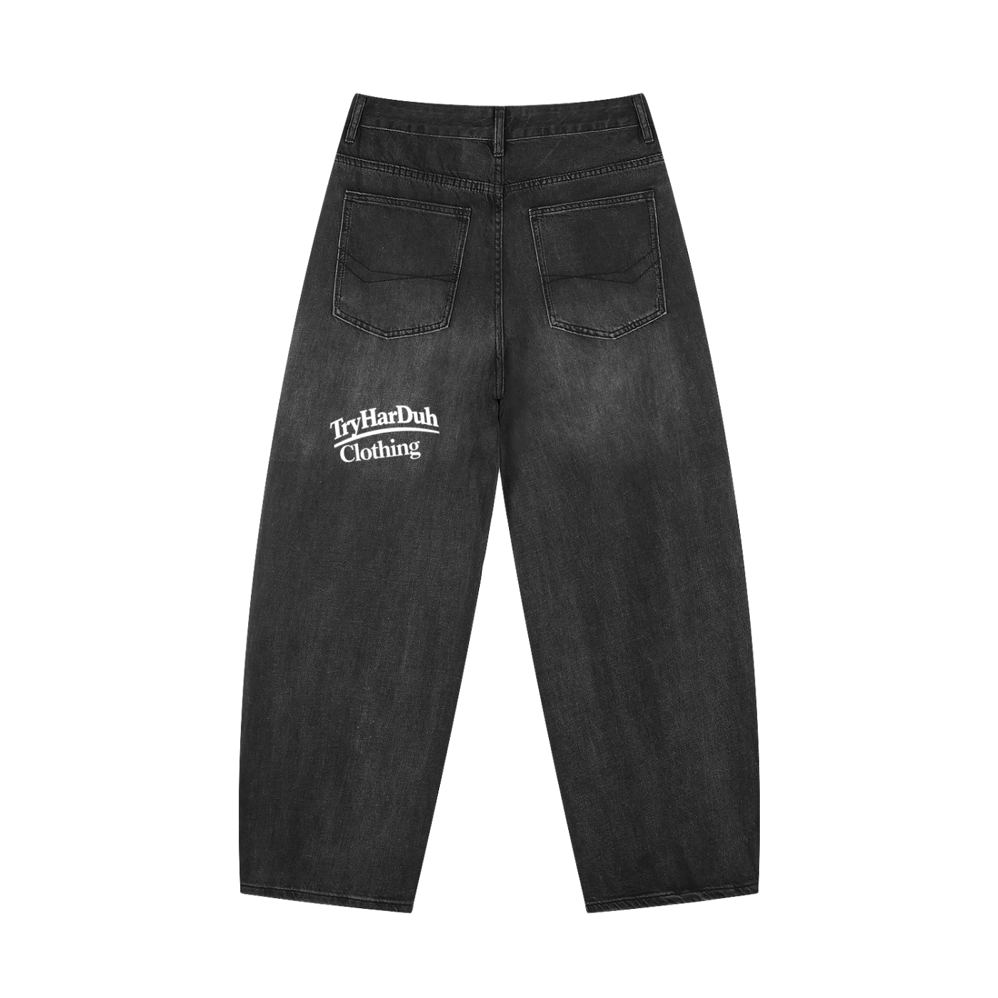 Men's Sunfade Vintage Wash Barrel Leg Jeans