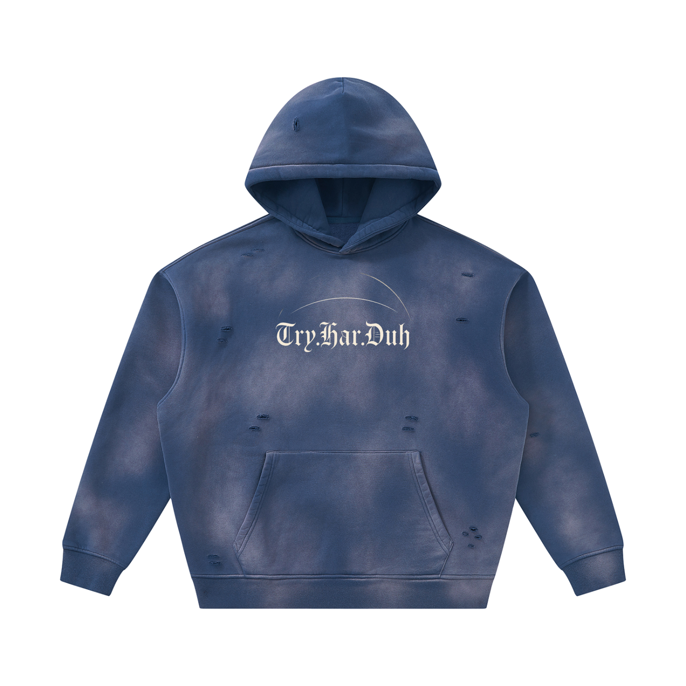 Sunfade Frayed Fleece Hoodie