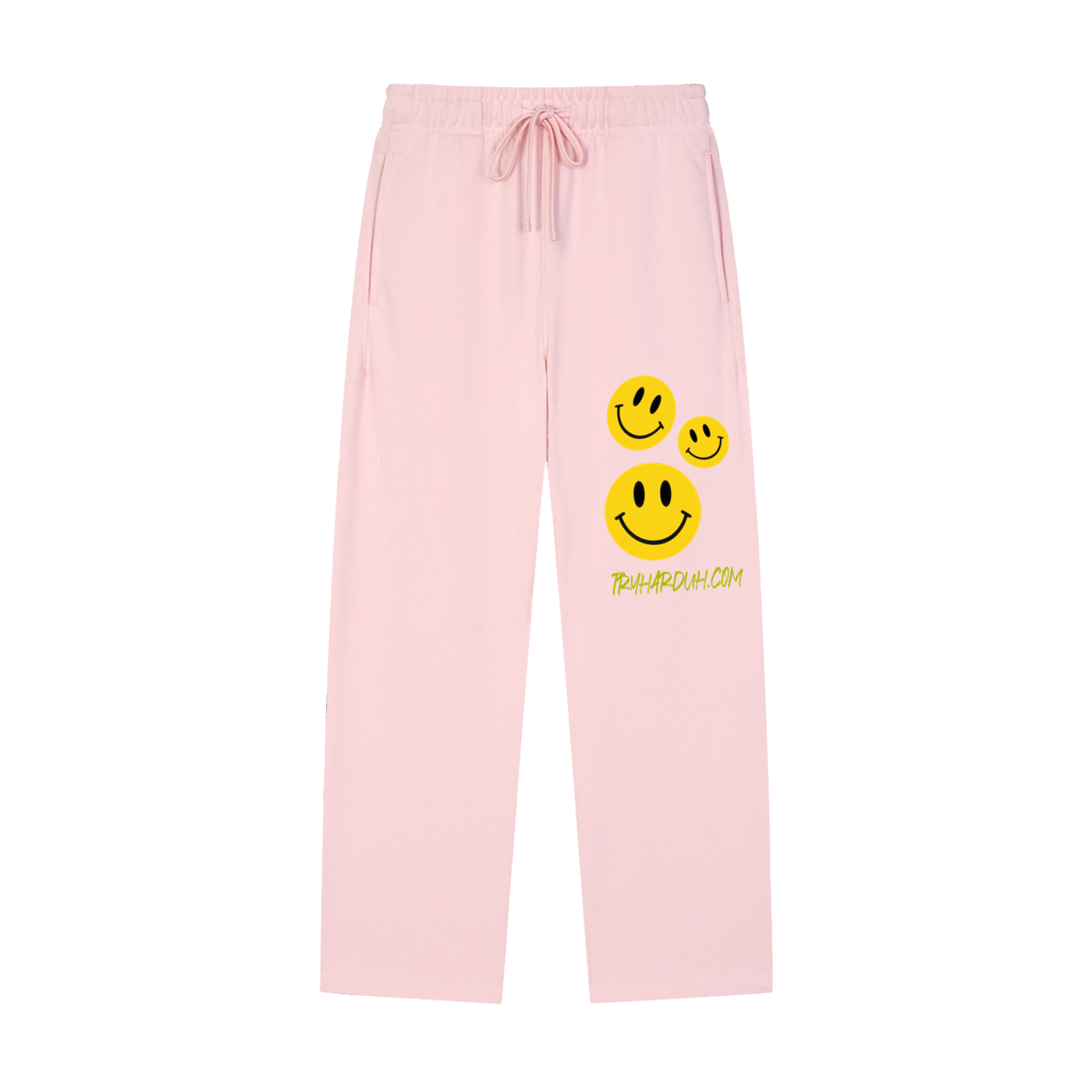 TryHarDuh Smiley Pants Sweats