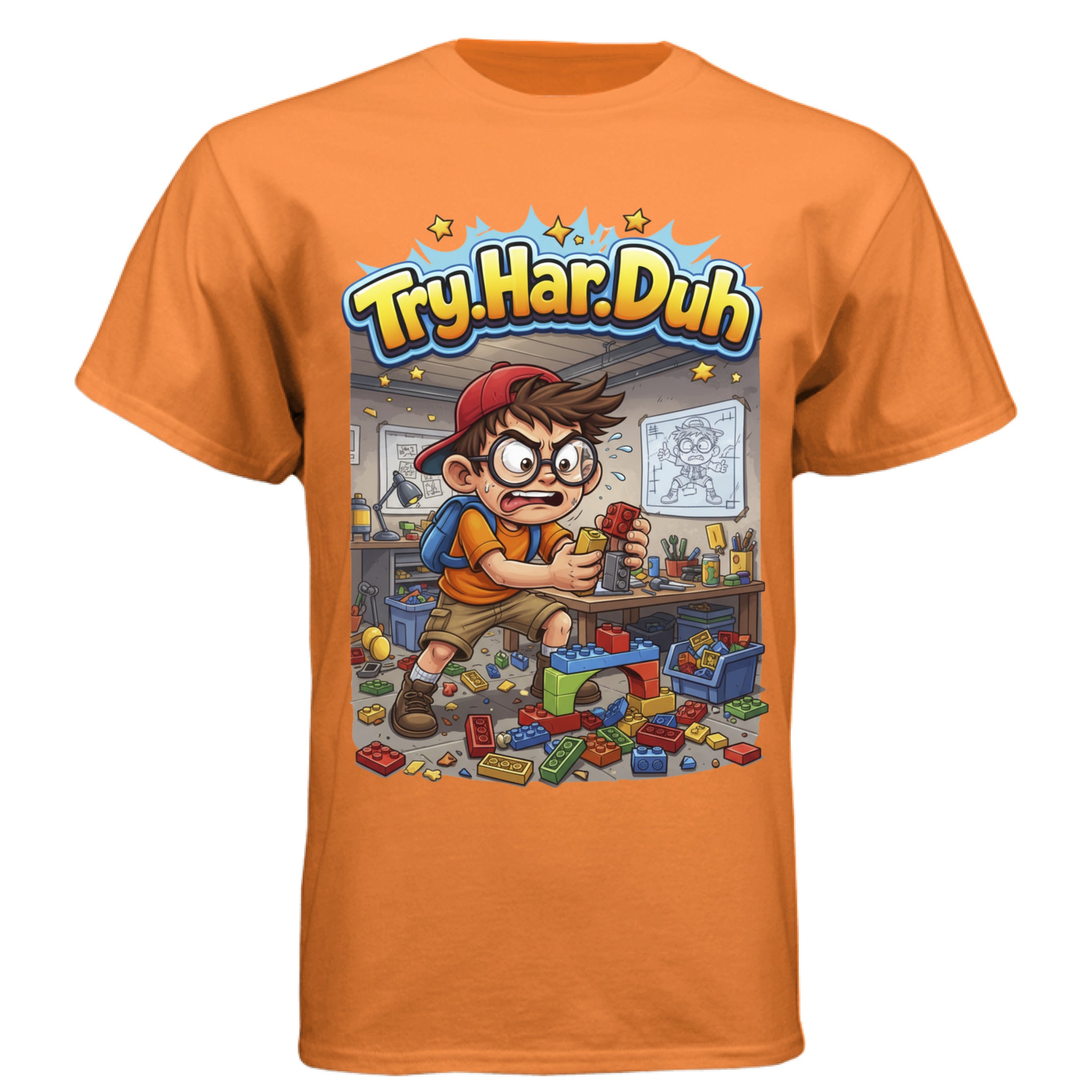 SAFETY ORANGE - FRONT